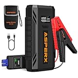 ASPERX Starthilfe Powerbank 1500A 12V (Bis Zu 7,0L Benzin Oder 5,5L Diesel) Auto...