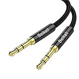 Beikell Aux Kabel, Audio Kabel, 1.2M 3.5mm Klinkenkabel Stereo Audiokabel für Kopfhörer,...