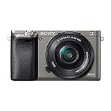 Sony Alpha 6000 Systemkamera (24 Megapixel, 7,6 cm (3') LCD-Display, Exmor APS-C...