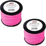 2x Alfa Maurerschnur Pink 100 m Länge Ø 2,0 mm Profi-Qualität Polypropylen rund...