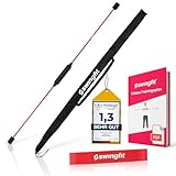 swingfit® Schwingstab [inkl. Tasche, Band & Trainingsplan] - Von Therapeuten empfohlen...