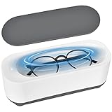 Mikihat Ultraschallreiniger Mini Ultraschallreinigungsgerät, 200ML Brille Schmuck...