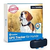 Tractive GPS Tracker für Hunde, Empfohlen von Martin Rütter, Weltweite Live-Ortung,...