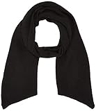 PIECES Damen Pcbenilla Long Scarf Noos Bc Schal, Black, Einheitsgröße EU