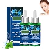 Bio Anti Falten Serum Blauer Enzian & Edelweiß, Bio Anti Falten Serum, Natural...