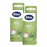 Ritex BIO Gleitgel, 100 ml (2 x 50 ml), vegan und tierversuchsfrei, frei von Duft und...