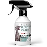 ReaVET Kolloidales Silberspray Hund 250ml - Wundspray für Tiere, Silberwasser Hund,...