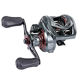 Sougayilang MAX Baitcasting Rolle 8.0:1 High Speed Gear Ratio Angelrolle 18LB...