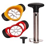 Pineapple Corer, Apple Corer Slicer, Mango Corer Slicer, Fruit Slicer Set of...