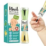 Nagellack gegen Nagelkauen, Stop Nägelkauen Für Kinder, Daumenlutschen Stopp, 10ml...