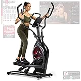 Elite Crosstrainer für zuhause mit Multimedia Android-Konsole | Kompakter...