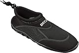 BECO Badeschuhe / Surfschuhe für Damen und Herren schwarz 43