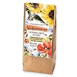 Schokoladenseite Wildblumenwiese Samen: 280g Premium Saatgut für 190 m2 bunte...