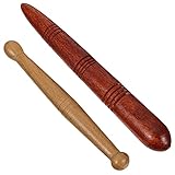 EXCEART 2 Stücke Triggerpunkt Massagegerät Fuß Holz Massagestab...