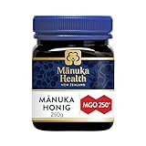 Manuka Health - Manuka Honig MGO 250+ (250 g) - 100% Pur aus Neuseeland mit zertifiziertem...