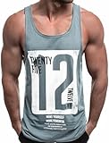 COOFANDY Herren Tank Top Fitness Stringer Tank Top Casual Sport Tank Top Ärmelloses...