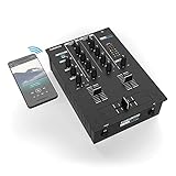 Reloop RMX-10 BT 2-Kanal Bluetooth DJ-Mixer mit eingebauter Bluetooth-Konnektivität,...