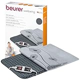 Beurer HK 125 Heizkissen (XXL-Format, mit 6 Temperaturstufen, Abschaltautomatik...