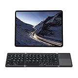 Mcbazel Foldable Keyboard Bluetooth, Tragbare Faltbare Drahtlose Klappbar...