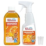 Pastaclean® Orangenöl-Reiniger Konzentrat 500 ml | Hochergiebiger Allzweckreiniger mit...