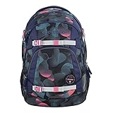 Coocazoo Schulrucksack MATE „Cloudy Peach”, rosa-blau, ergonomischer &...