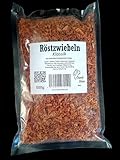 Röstzwiebeln Klassik 500 Gramm vegan vegetarisch aus deutschem Anbau ohne Zuckerzusatz,...