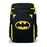 dc comics Batman Schulrucksack für PC – 30 Liter – Schwarz mit gelbem Logo...