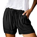 Damen-Shorts, Sommer, lässig, locker, Shorts und Bermudas für Damen, schick, Jogging,...