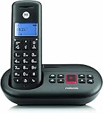 Motorola E211 - DECT Digitales Schnurlostelefon mit Anrufbeantworter (12 min.)....