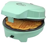 Bestron 3-in-1 Waffeleisen, Waffeleisen mit 3 auswechselbaren Backplatten: Waffel-, Donut-...