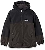 Jack Wolfskin Jungen Iceland 3in1 B Jacket, phantom, 152 EU