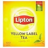 Lipton Schwarzer Tee - 4 x 100 Teebeutel (insgesamt 400) - Hochwertiger Tee aus...