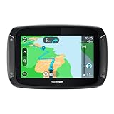 Tomtom Motorrad Navi Rider 500 (4,3 Zoll, kurvige und bergige Strecken speziell für...