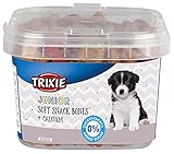 TRIXIE 31518 Junior Soft Snack Bones mit Kalzium, 140 g