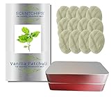 Duftwachs Scentchips Geschenk Set I 12x Aroma Vanille Patchouli (Vanilla...