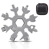 Linkbro Männer Geschenke, 18-in-1 Schneeflocken Multitool Edelstahl tragbares...