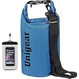 Unigear Dry Bag, Wasserdicht Taschen mit Handytasche und Gurte für Boot und Kajak,...