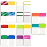 400 Stück Haftstreifen Index Tabs Page Marker Kleberegister Haftmarker Haftstreifen Tab...