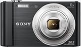 Sony DSC-W810 Digitalkamera (20,1 Megapixel, 6x optischer Zoom (12x digital), 6,8 cm (2,7...