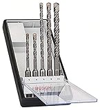 Bosch Professional 5tlg. Robust Line Hammerbohrer SDS Plus-5 Set (für Beton,...