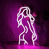 Naked Lady Leuchtreklame Led Neonlicht Mit Sexy Rückseite 15.7'x 9' Kunstdekoration...