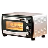 Mini Backofen 20 Liter | Pizza-Ofen | Minibackofen | 3in1 Backofen mit Umluft |...