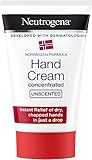 Neutrogena Handcreme, konzentriert, Norwegische Formula, ohne Duft, 50 ml, 3 Stück