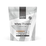 Amazon-Marke: Amfit Nutrition Molkeneiweiß, Gesalzenes Karamell, 33 Portionen...