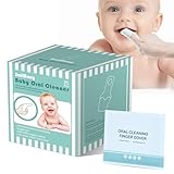 SmilBoxy 35PCS Fingermanschette Baby Oral Cleaner, Baby Zahnbürste Zähne Pinsel mit den...