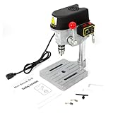 Standbohrmaschine Säulenbohrmaschine 340 Watt Mini Tischbohrmaschine...