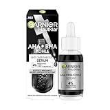 Garnier AHA + BHA Serum, Salicylsäure, Kohle & 4% Niacinamide Serum,...