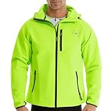 Wulibike Fahrradjacke Herren Winter Thermo fleecejacke Wasserdicht Atmungsaktiv...