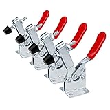 Scooter Corner Kniehebelspanner Schnellspanner,4Pcs Toggle Clamp GH-201-B, 90KG...