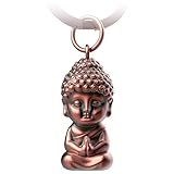 FABACH Buddha Schlüsselanhänger Karma - Buddha Anhänger aus Metall - Mini-Buddha...